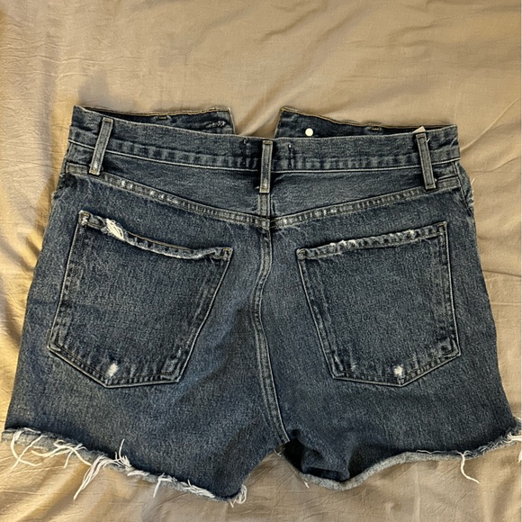 AGOLDE Dee High Rise Jean Shorts - Picture 3 of 9